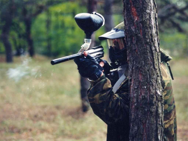  paintball wood field 